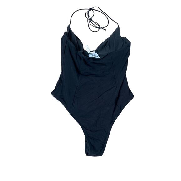 NWT Princess Polly Black Halter Body Suit Size 4 - Picture 4 of 6